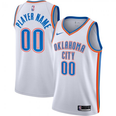 Maillot Basket Oklahoma City Thunder Personnalisé 2020-21 Nike Association Edition Swingman - Homme